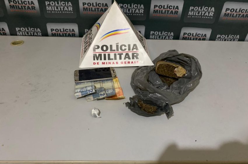  Jovem é preso com drogas no apartamento onde mora com a avó, em Valadares