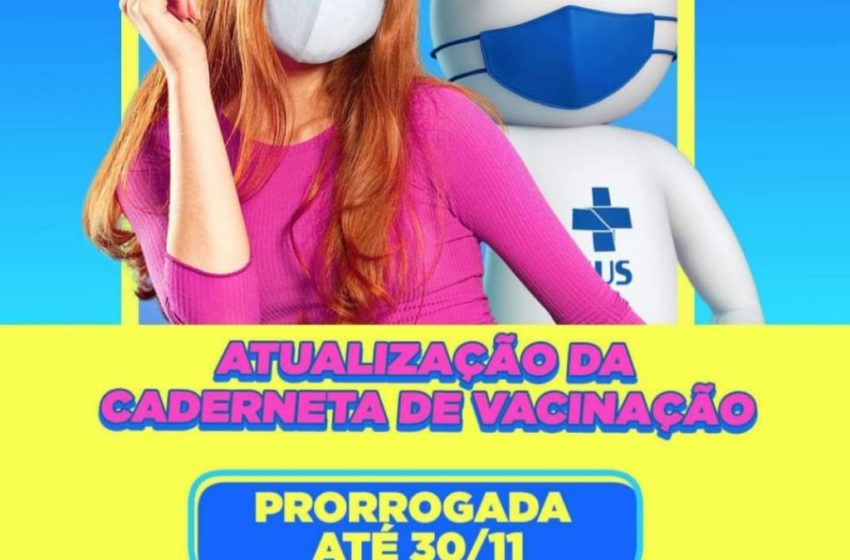  Atualização da cardeneta de vacinação