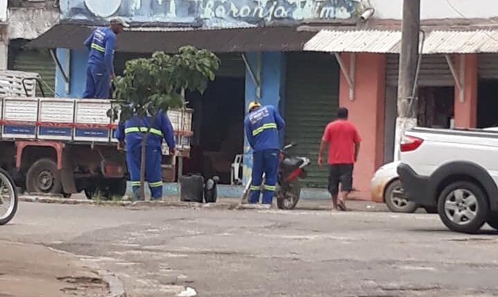  Após Intensas Chuvas, Prefeito Gilson Coleta Inicia Trabalho De Recuperação Das Ruas Com Massa Asfáltica.