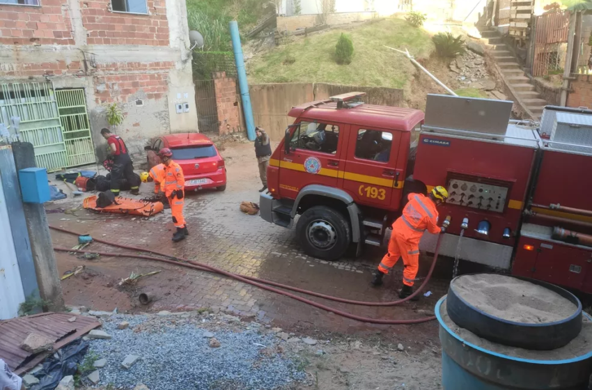  Homem fica ferido após atear fogo na própria casa, em Governador Valadares