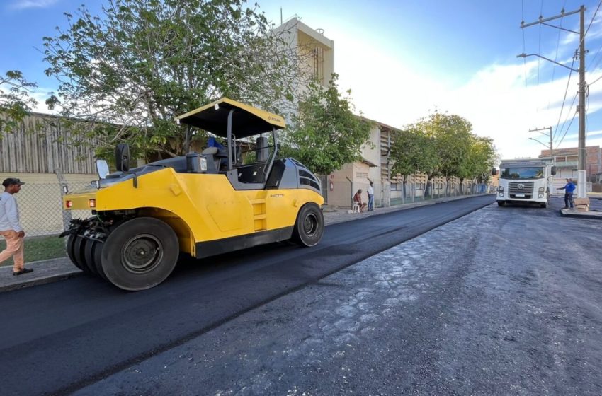  Prefeitura executa o maior plano de asfaltamento da história de Mucuri