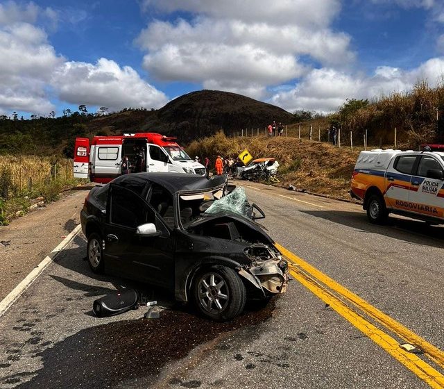  Duas pessoas morrem e outras duas ficam gravemente feridas na MGC-418 em Teófilo Otoni