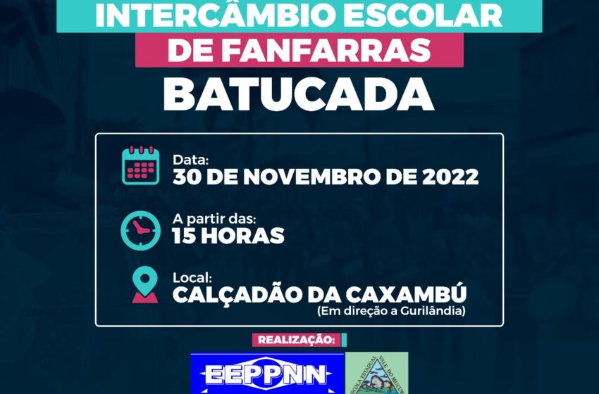  Intercâmio Escolar de Fanfarras BATUCADA