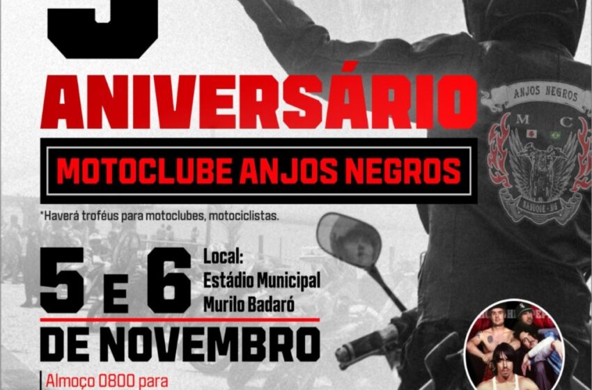  5° Aniversário Motoclube Anjos Negros