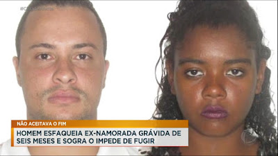  Crueldade: Homem esfaqueia ex-mulher grávida de seis meses; Vídeo