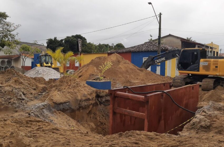  Prefeitura chega à etapa final com as obras de macrodrenagem para concluir projeto de asfaltamento em Mucuri