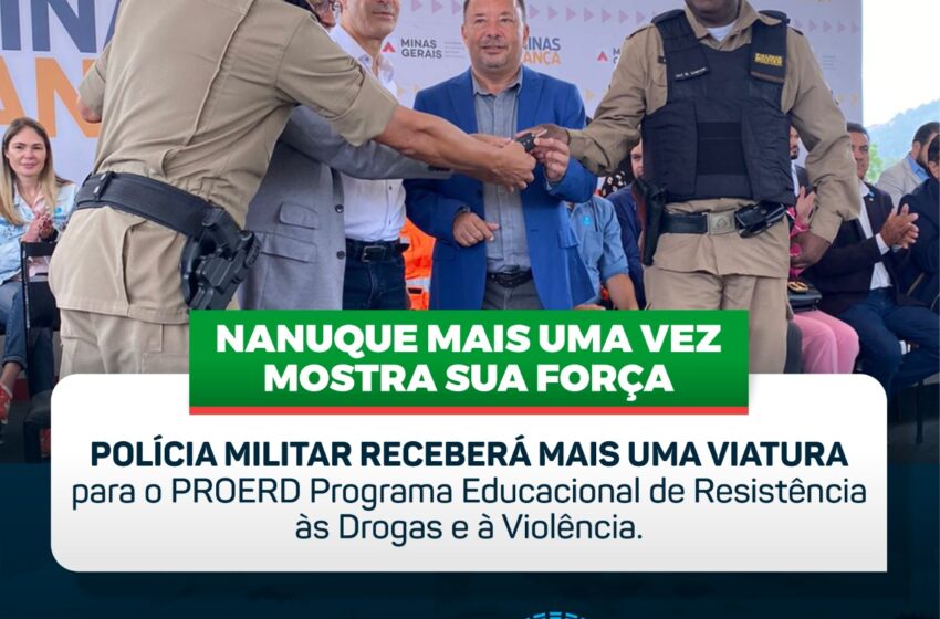  Polícia Militar receberá mais uma viatura