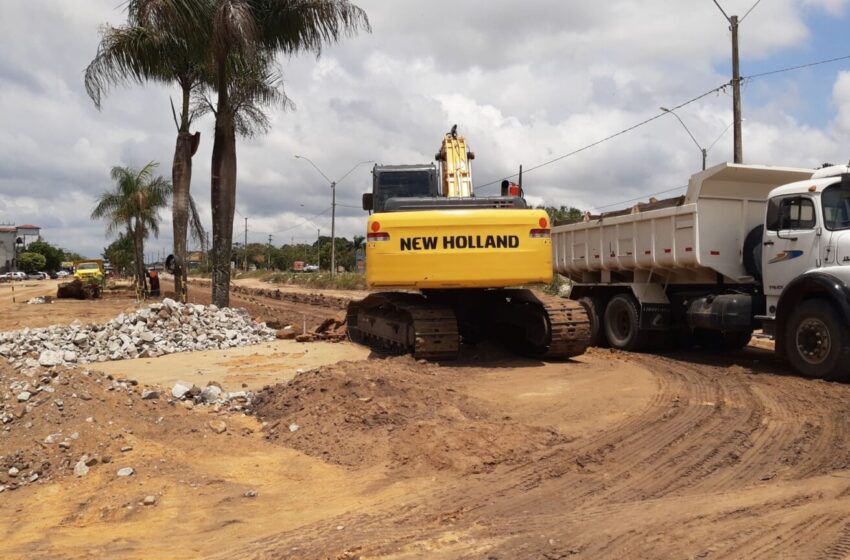  Prefeitura de Mucuri avança com requalificação da ES e deflagra as obras da Avenida Brasil em Itabatã