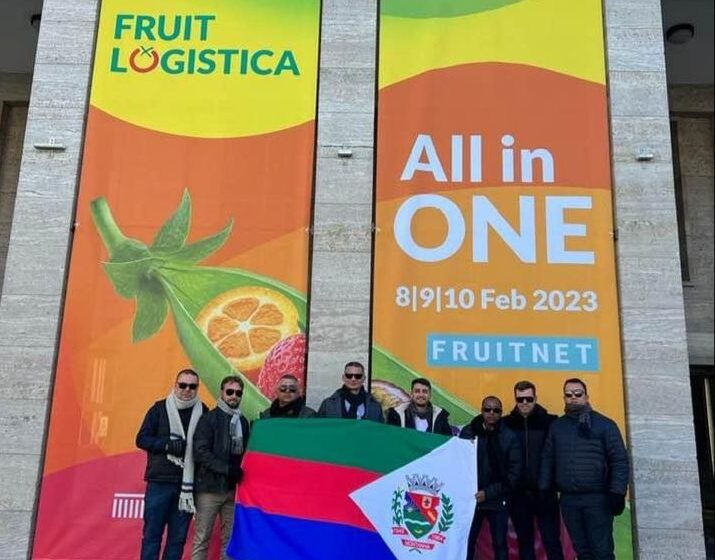  VEREADOR ZENILDO XAVIER E PRODUTORES RURAIS DE MONTANHA VISITAM A FRUIT LOGISTICA EM BERLIM