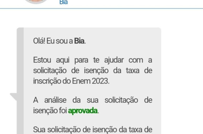  Resultados dos pedidos de isenção da taxa do Enem 2023 estão disponíveis