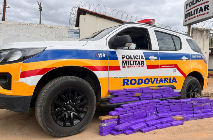  PM de Teófilo Otoni prende um e apreende mais de 150 barras de maconha em Itambacuri