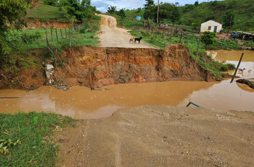  Sete cidades do Vale do Mucuri estão sem acesso por causa das chuvas