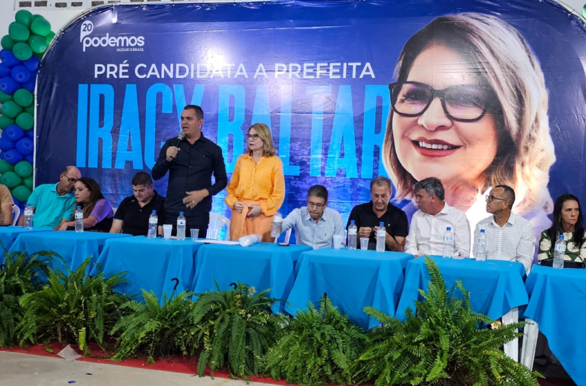  Eleições 2024: Iracy Baltar lança pré-candidatura à Prefeita de Montanha