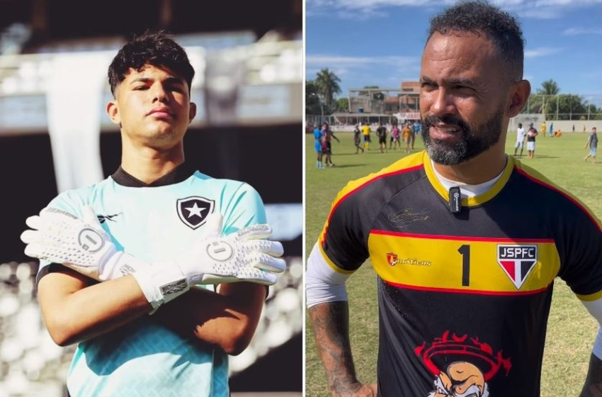  Goleiro Bruno tenta se aproximar do filho que nunca assumiu após ele assinar com o Botafogo