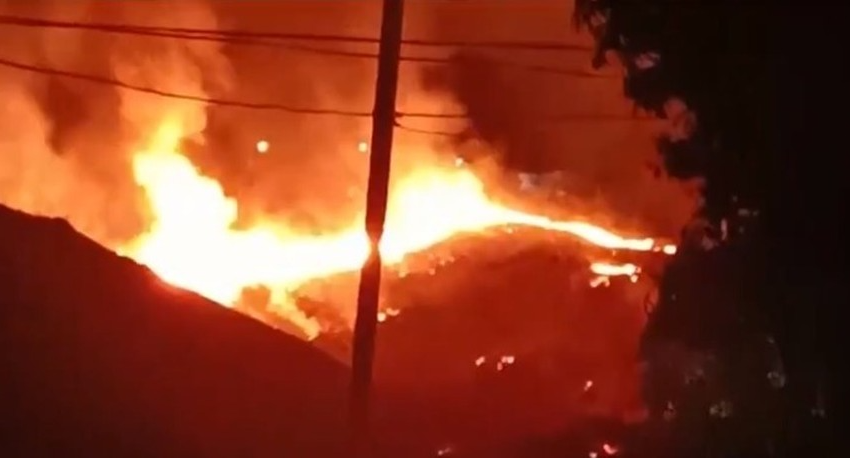  Incêndio próximo à universidade assusta moradores em Teófilo Otoni