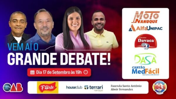 Nanuque se prepara para “O Grande Debate”: Um evento histórico que promete movimentar a cidade!