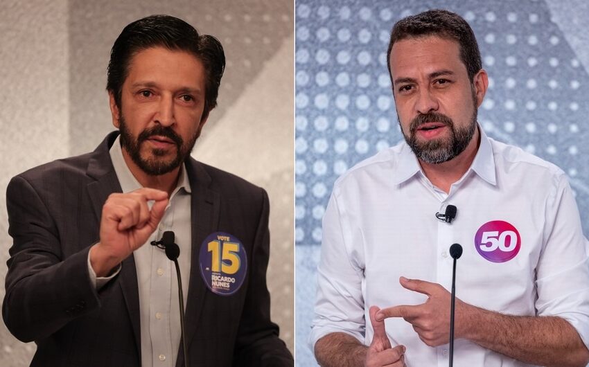  A primeira pesquisa Datafolha em SP para o segundo turno entre Nunes e Boulos