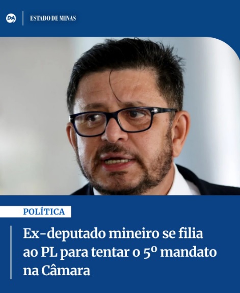 ⚖️ PL é o sexto partido de Fabinho Liderança