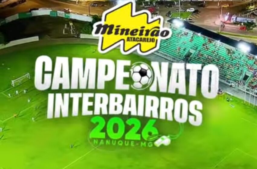  Mineirão Patrocinador Oficial do Campeonato Interbairros