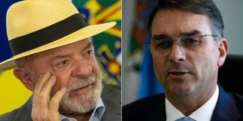  Datafolha aponta disputa mais apertada entre Lula e Flávio Bolsonaro